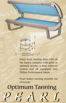 Pearl 16 Tanning Bed