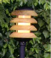 Teak Floor Lamp