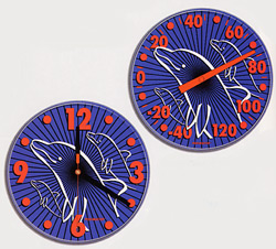 Clock - Dolphin