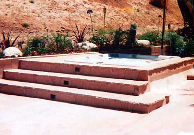 Cement Steps Spa