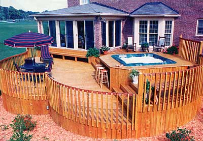 Very Nice Curved Decking