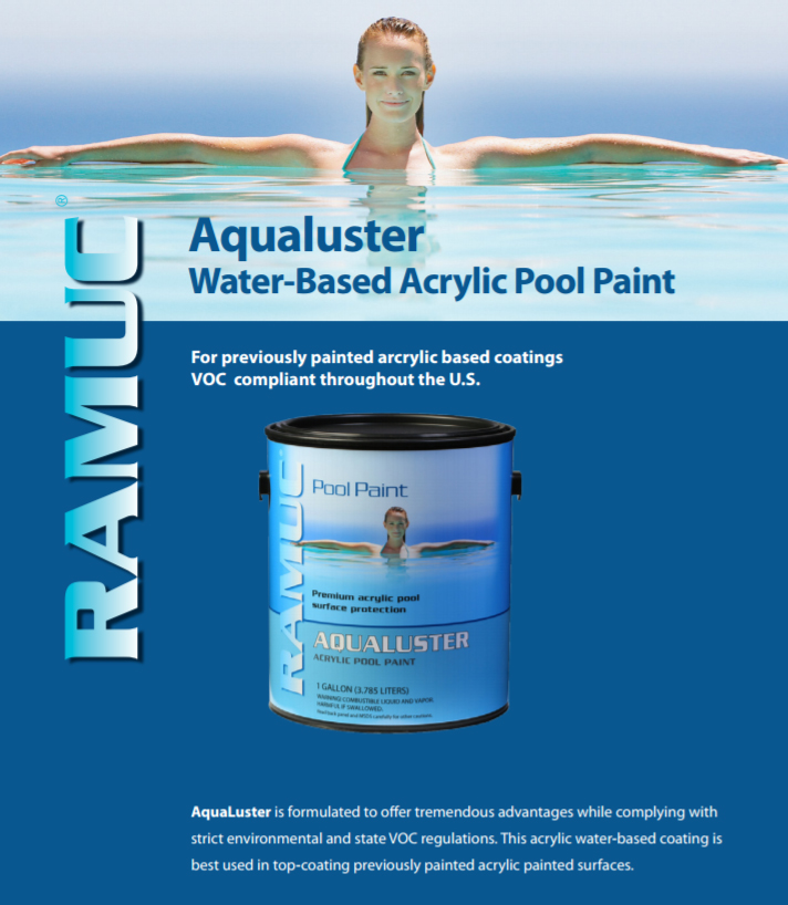 premium acrylic pool paint