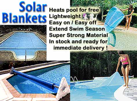 Solar Covers - Solar Blankets - Inground Pools