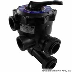 26-253-1155 - Praher Multiport Valve, SM20-2 w/Hayward Plumbing 5 Inch Center, 2 Inch Fpt - SM2-HPXR50 - 26-253-1155