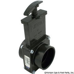 26-400-1500 - (7201)2 Inch Valve, SxS, ABS-Black - 7201 - 26-400-1500