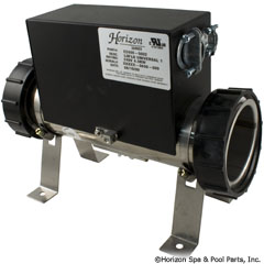 46-555-2300 - Universal Low Flow Heater, 3 Inch x11 Inch , 4.0kW, No Tailpieces/PS - E2400-5002 - 46-555-2300