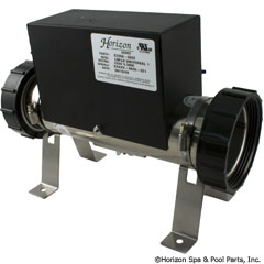 46-555-2305 - Universal Low Flow Heater, 3 Inch x11 Inch , 5.5kW, No Tailpieces/PS - E2550-5002 - 46-555-2305