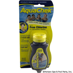 82-128-1000 - Test Strips, AquaChek Yellow 4-in-1, Free Chlorine, 50 ct - 511242A - UPC - 090944012429 - 82-128-1000