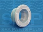 47461700 - Jet Wall Flange,AMERIC,Micro-Jet,White(Body Length is 1 Inch ) - 47461700
