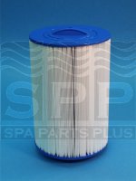 PDO75 - Filter Cartridge - Dimension One 75, Top Load - 1561-12 - Pleatco - UPC - 90164257501 - Height: 11-3/4 - Diameter: 7 - TopID: REIN POLY HAND - BottomID: 1.90 - Misc: 1-1/2 SAE - PDO75