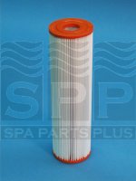 PH6 - Filter Cartridge - Standard & High sq. ft. Module Filters, Lifeguard CL 9, Rainbow, Pac-Fab - 24101-19, 17-2006, R173321 - Pleatco - UPC - 90164000060 - Height: 9-3/4 - Diameter: 2-3/4 - TopID: 1-1/16 - BottomID: 1-1/16 - Misc: C-2604 - PH6