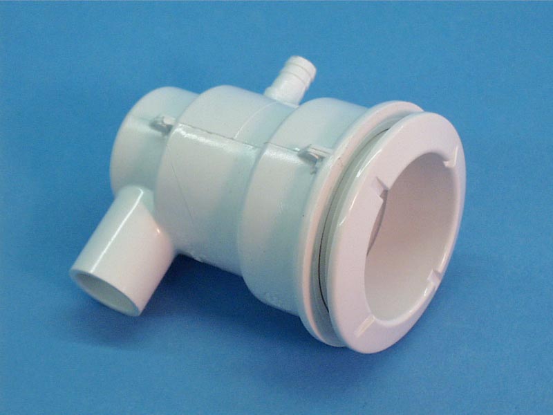 210-5750 - Jet Body Assy,WATERW,Poly,3/8 Inch RB Air x 1/2 Inch S Water,Ell,White - 210-5750