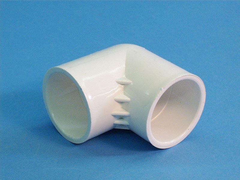 411-4010 - Fittings PVC,90 Degree Ell,WATERW,1-1/2 Inch S x 1-1/2 Inch S - 411-4010