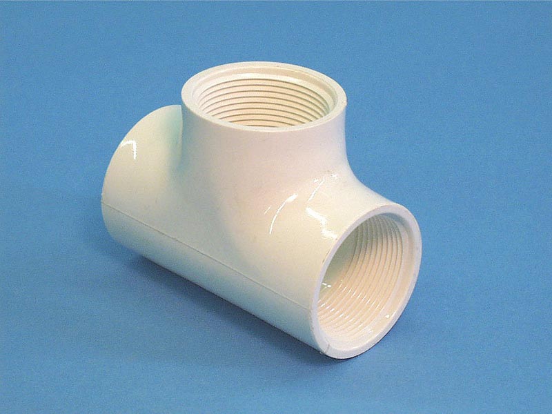 60-1012 - Fittings PVC,Tee,HUGHES,1-1/2 Inch FPT - 60-1012