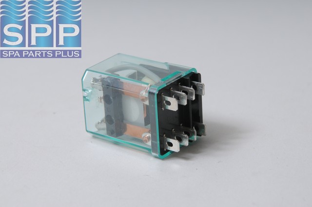 187-52T200 - Relay,DPDT,120V,20A, w/terminals - 187-52T200