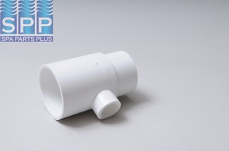 413-2130 - Fittings PVC,Tee,WATERW,2 Inch S x 2 Inch Spg x 3/4 Inch S FPT - 413-2130