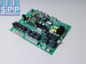 6600-017 - PCB,SUNDANCE,850 LCD(Rev 1.28)1 or 2 Pump,w/Perma Clr(95-96) - 6600-017
