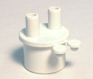 672-4010 - Manifold PVC,Air,WATERW,1 Inch Spg x (2) 3/8 Inch SB Ports - 672-4010