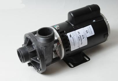 02110000 - Pump Assy, AQUAFLO FMHP, Side Discharge, 2 Speed, 1HP, 120V, 48 Frame, 1-1/2 Inch MBT In/Out, No Unions, No Cord (Has Capacitor Mounted On Top) - 02110000