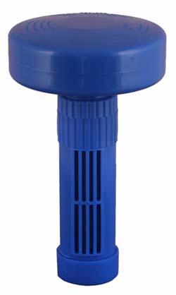 Bromine Tab Floating Dispenser - Deluxe Blue