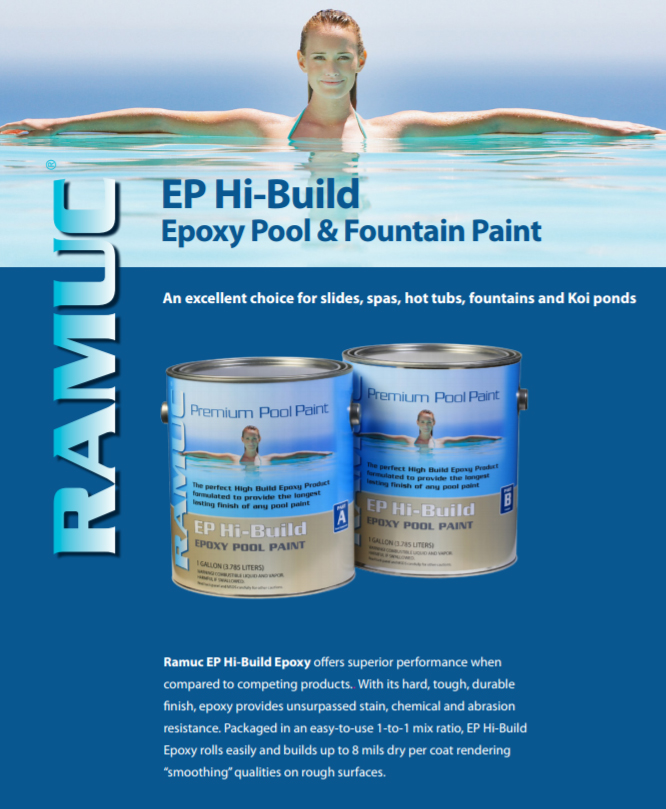 rustoleum epoxy pool paint