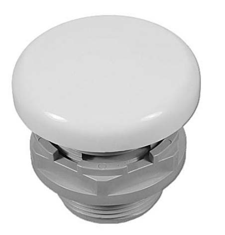 3560 - Air Control, G&G, Underskirt, 1 inch Smooth, White,1 Inch Plumb,1-3/4 Inch Hole - 3560